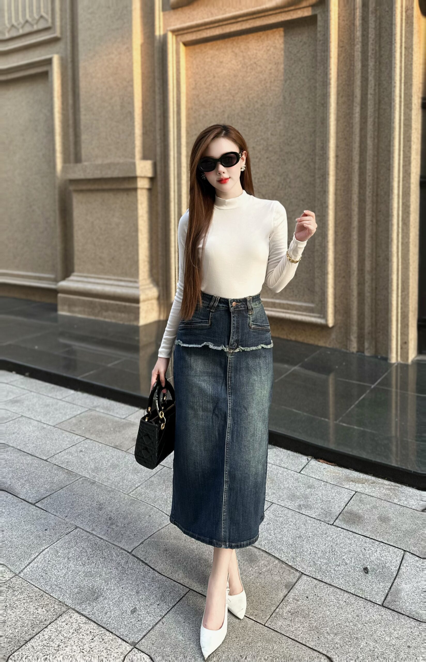 Áo Bozip Dài Tay Cổ Cao