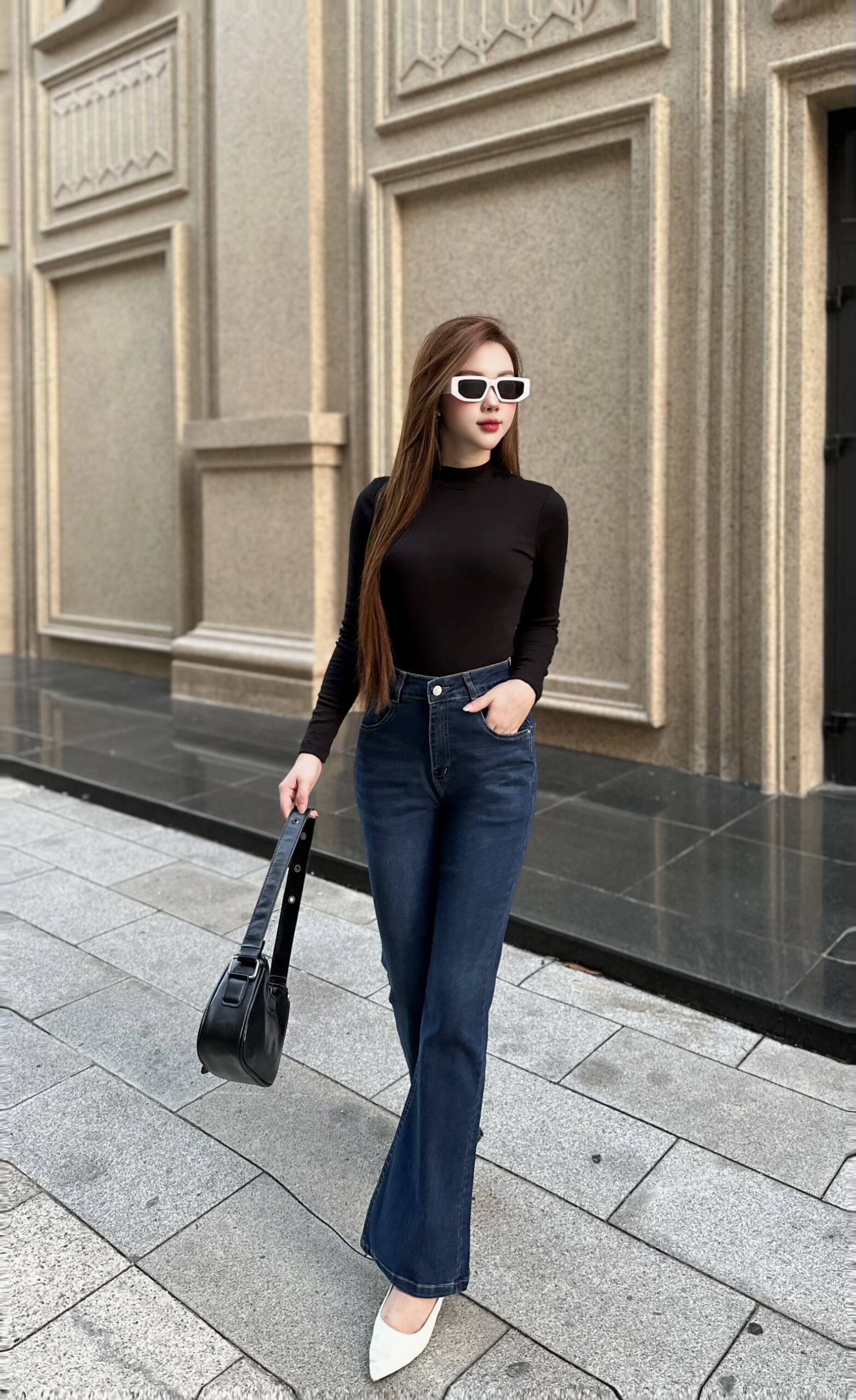 Áo Bozip Dài Tay Cổ Cao - Ảnh 2