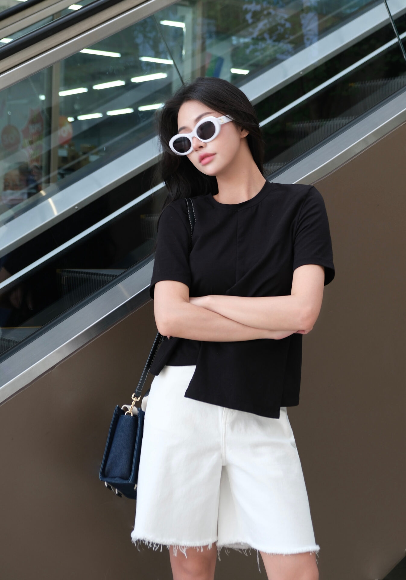 Áo Cộc Vạt Chéo Cuốn Eo - Ảnh 7