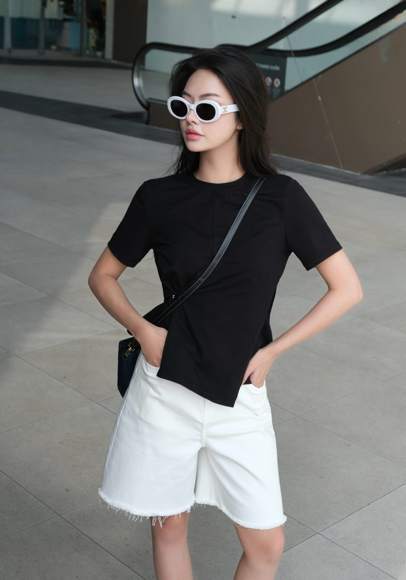 Quần Short Jeans Ngố Tua Gấu - Ảnh 9